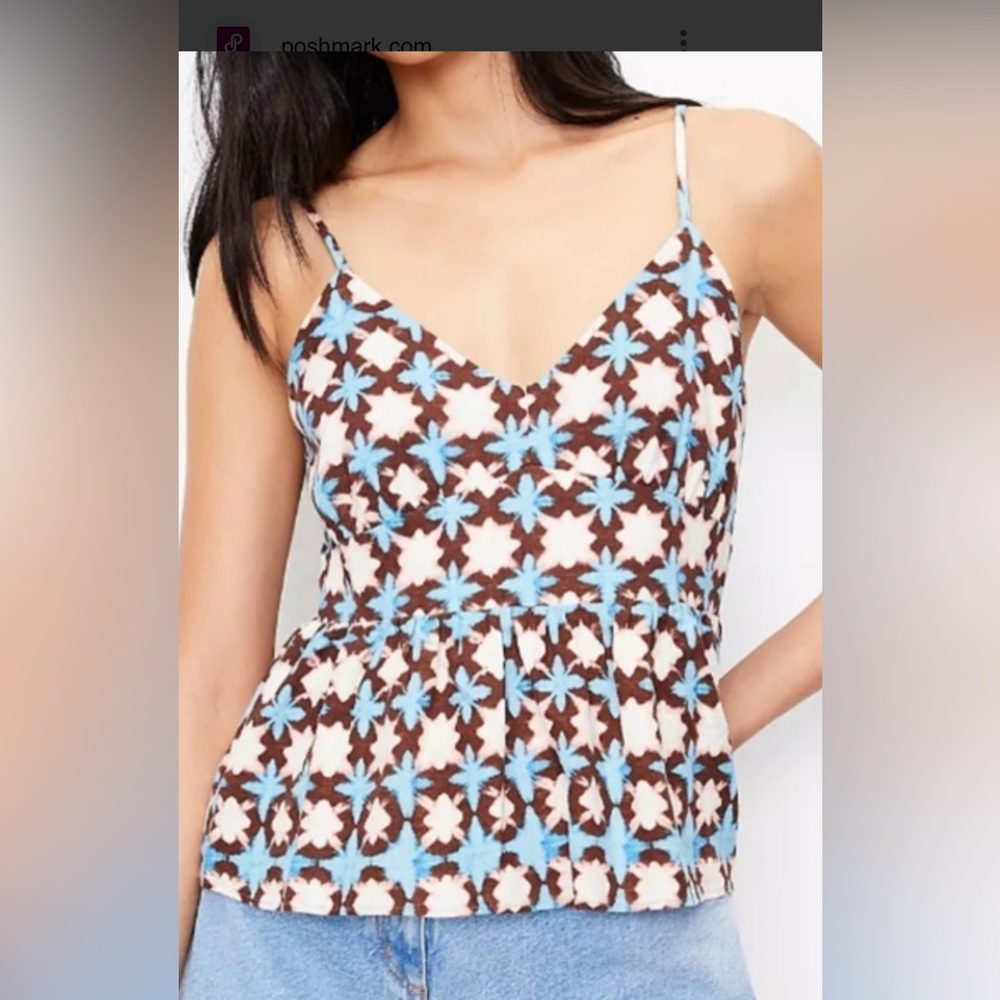 Floral Patterned Women's Top